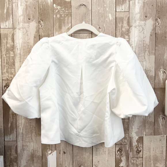 Commense Oversized Puff Sleeve Blouse - Picture 11 of 12